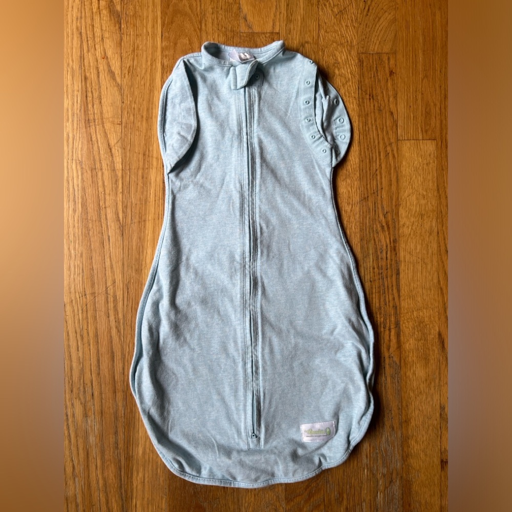 Convertible Blue Woombie Swaddle